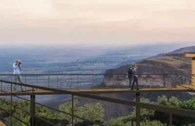 Terreno em condomínio fechado à venda na vinte e seis, 9, bom clima, chapada dos guimarães por r$ 800.000