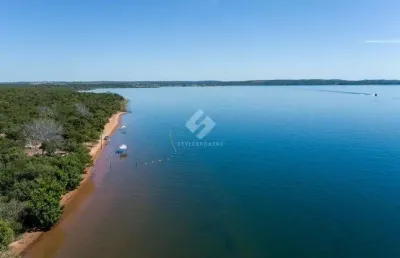 Terreno em condomínio fechado à venda na porto do manso vila náutica, lago do manso, chapada dos guimarães por r$ 189.000