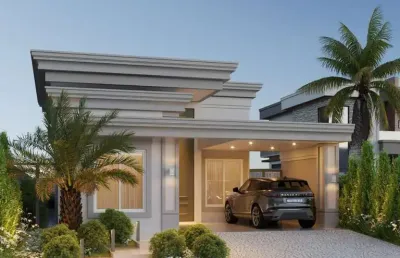Casa em condomínio fechado com 3 quartos à venda na r. vinte seis, 2, bom clima, chapada dos guimarães por r$ 1.690.000
