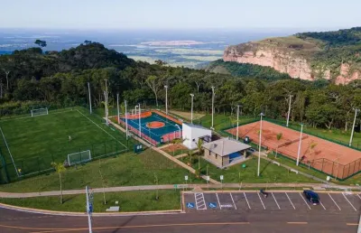 Terreno em condomínio fechado à venda na rua vinte e seis, bom clima, chapada dos guimarães por r$ 575.000