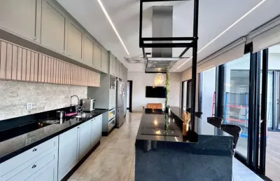 Casa em condomínio fechado com 4 quartos para alugar na rua nove, 28, condomínio belvedere ii, cuiabá por r$ 15.000