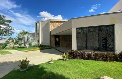 Casa em condomínio fechado com 4 quartos para alugar na dos sabiás, 19, condomínio belvedere, cuiabá por r$ 20.000