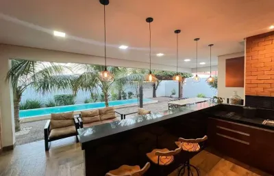 Casa em condomínio fechado com 4 quartos para alugar na chapéu do sol, 23, mirante do pary, várzea grande por r$ 16.000