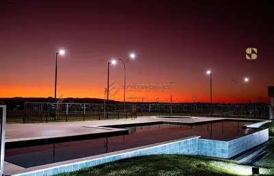 Terreno em condomínio fechado à venda na arquiteto hélder cândia km 2, 2, ribeirão do lipa, cuiabá por r$ 465.000