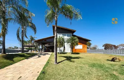 Casa em condomínio fechado com 4 quartos à venda na lago do manso, 2469, zona rural, chapada dos guimarães por r$ 3.200.000