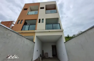 Lindo sobrado novo de 3 dormitórios e 2 vagas em laranjeiras !