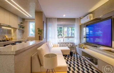 Apartamento com 2 dormitórios à venda, 56 m² por r$ 400.000,00 - jardim itu - porto alegre/rs