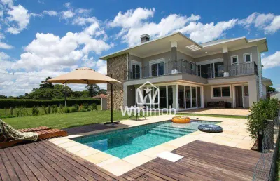 Casa com 4 dormitórios à venda, 373 m² por r$ 3.890.000,00 - sans souci - eldorado do sul/rs