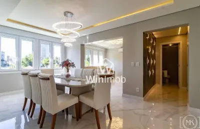 Cobertura com 3 dormitórios à venda, 250 m² por r$ 1.750.000,00 - três figueiras - porto alegre/rs