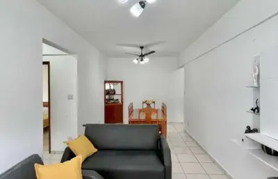 Apartamento 2 dormitórios mobiliado 100m da praia lazer estuda permuta