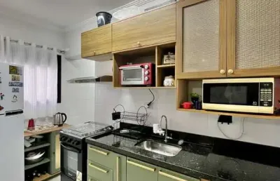 Modernidade e conveniencia: apto mobiliado com vista para o mar e 2 vagas fixas