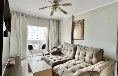 Apto 2 dorm sacada aberta vista panorâmica mobiliado 1 vaga vista pro mar