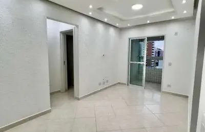 Apartamento 1 dormitório 1 suíte sacada gourmet lazer completo próximo ao mar