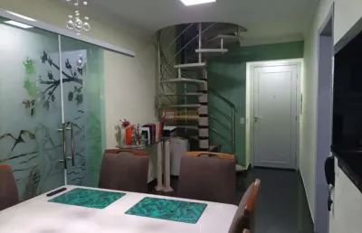 Cobertura duplex no bairro casa branca em santo andré