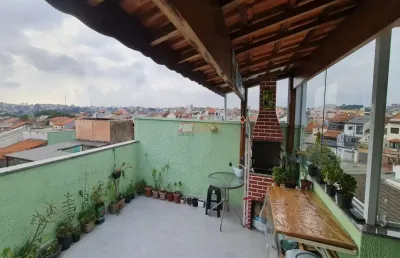 Cobertura no bairro jardim las vegas em santo andré
