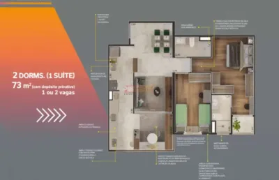 Apartamento no bairro rudge ramos em são bernardo do campo
