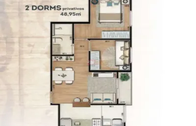 Apartamento no bairro santa terezinha em santo andré
