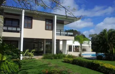 Mansão a venda no encontro das águas 5 suites - quadra interna