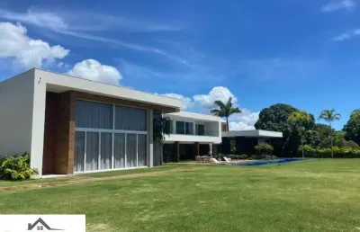 Casa em condomínio fechado com 5 quartos à venda na Avenida Santos Dumont, AA4AA, Encontro das Águas, Lauro de Freitas