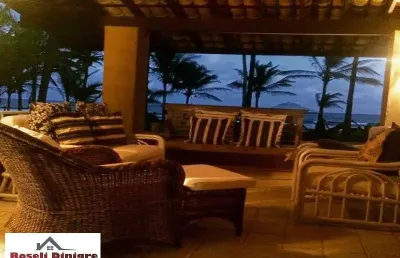 Locação temporada de casa 5 quartos frente o mar de busca vida - a partir 2.500/dia