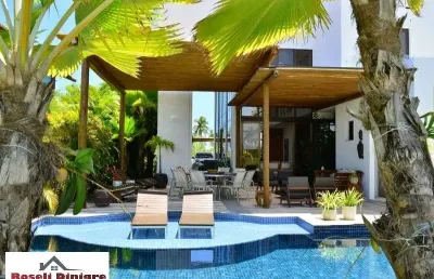 Casa condominio iberostate praia do forte 4 suites decoradíssimo venda