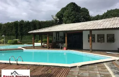 Casa térrea modernista condominio encontro das águas 4 suites com ampla área de lazer