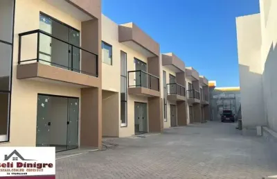Casa em condominio 3 suítes na vila praiana lauro de freitas