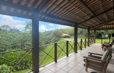 Casa térrea na lagoa com piscina - vista panorâmica