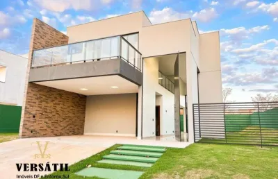 Casa duplex para venda em cidade ocidental, alphaville brasília, 5 dormitórios, 5 suítes, 6 banheiros, 3 vagas