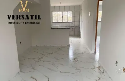 Apartamento para venda em cidade ocidental, mansões recreio mossoró, 2 dormitórios, 1 banheiro, 1 vaga