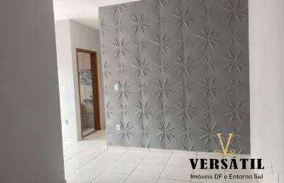 Apartamento para venda em cidade ocidental, mansões recreio mossoró, 2 dormitórios, 1 banheiro, 1 vaga