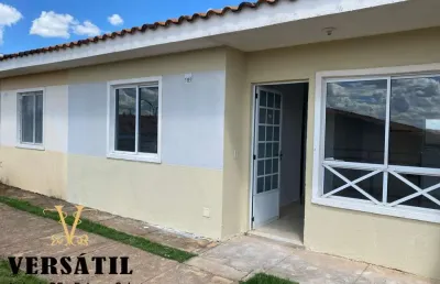 Casa para venda em cidade ocidental, centro, 2 dormitórios, 1 banheiro, 1 vaga