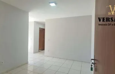 Apartamento para venda em cidade ocidental, mansões recreio mossoró, 2 dormitórios, 1 banheiro, 1 vaga