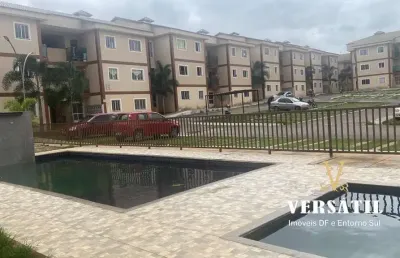 Apartamento para venda em valparaíso de goiás, chácaras e mansões santa maria, 2 dormitórios, 1 banheiro, 1 vaga