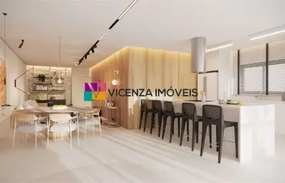 Apartamento com 3 suítes, área privativa de 141m² no bairro américa, joinville/sc.