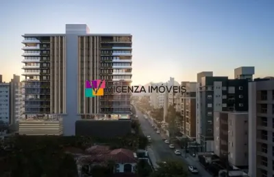 Apartamento á venda com 3 suítes, área privativa de 152,56m², no bairro américa, joinville/sc.