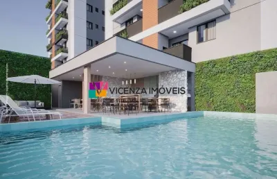 Apartamento giardino á venda com 2 quartos, sendo uma suíte, bairro glória, joinville/sc.