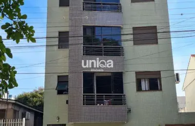Apartamento 01 dormitório elevador garagem sacada para venda em santa maria