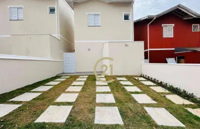 Casa sobrado à venda no condomínio residencial flamboyant - parque residencial indaiá em indaiatuba/sp - ca3157