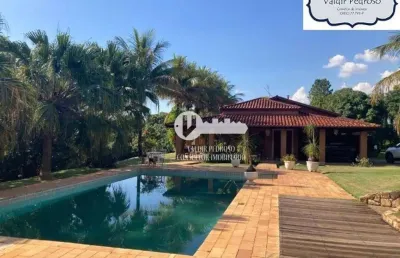 Chácara com 4 dormitórios à venda, 5000 m² por r$ 3.500.000,00 - recanto das flores - indaiatuba/sp
