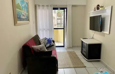 Apartamento à 80 metros da praia, 2 dormitórios sendo 1 suíte