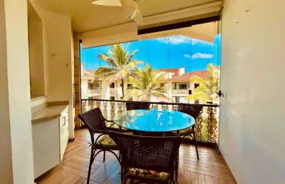 Apartamento 3 dormitórios na praia das toninhas ubatuba