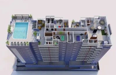Apartamento com 2 quartos à venda na Rua Guilhermina, 523, Guilhermina, Praia Grande