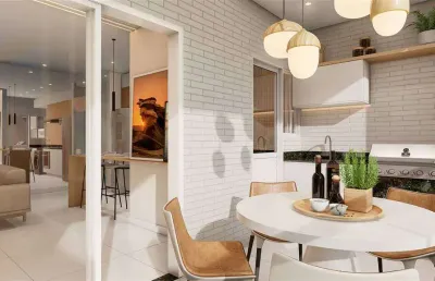 Apartamento com 2 quartos à venda na Rua Mirim, 556, Vila Mirim, Praia Grande