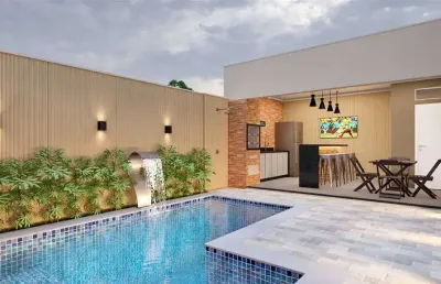 Casa com 2 quartos à venda na Rua Maracanã, 267, Balneário Maracanã, Praia Grande