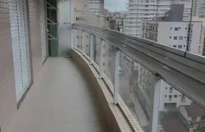 Apartamento com 2 dormitórios à venda, 136 m² por r$ 1.100.000,00 - aviação - praia grande/sp
