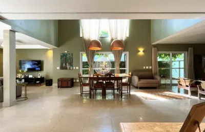 Casa em condomínio fechado com 5 quartos para alugar na vila do golf, ribeirão preto  por r$ 25.000