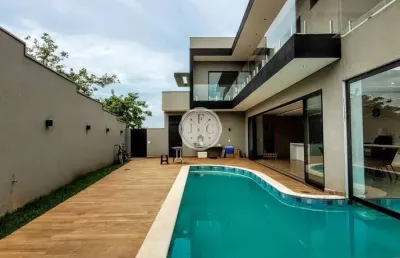 Casa em condomínio fechado com 4 quartos à venda na vila do golf, ribeirão preto  por r$ 3.190.000