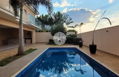 Casa em condomínio fechado com 3 quartos para alugar em bonfim paulista, ribeirão preto  por r$ 7.500