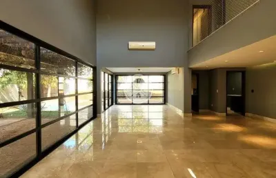 Casa em condomínio fechado com 4 quartos para alugar na vila do golf, ribeirão preto  por r$ 26.000